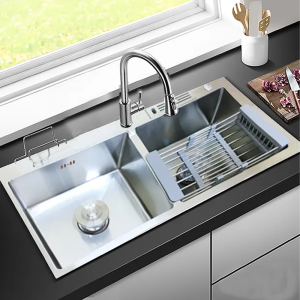 CRC 2 hộc vuông – inox 304